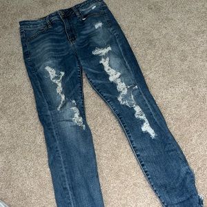 American eagle super high rise jegging